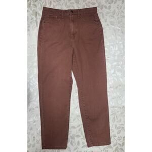 RSQ 90s Jeans Womens 29 Brown High Rise Straight Leg 1990's Nostalgia